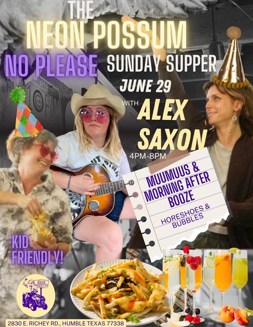 No Please Sunday Supper